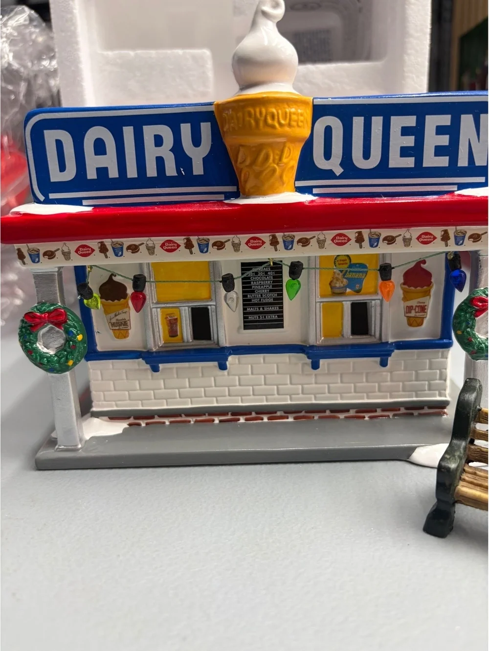 Department 56-Snow Village- Dairy Queen - 4044855